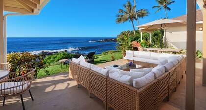 Kahalekai - Best Value Oceanfront Home in Sunny Poipu