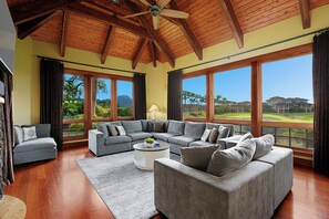 Smart TV, DVD player, stereo