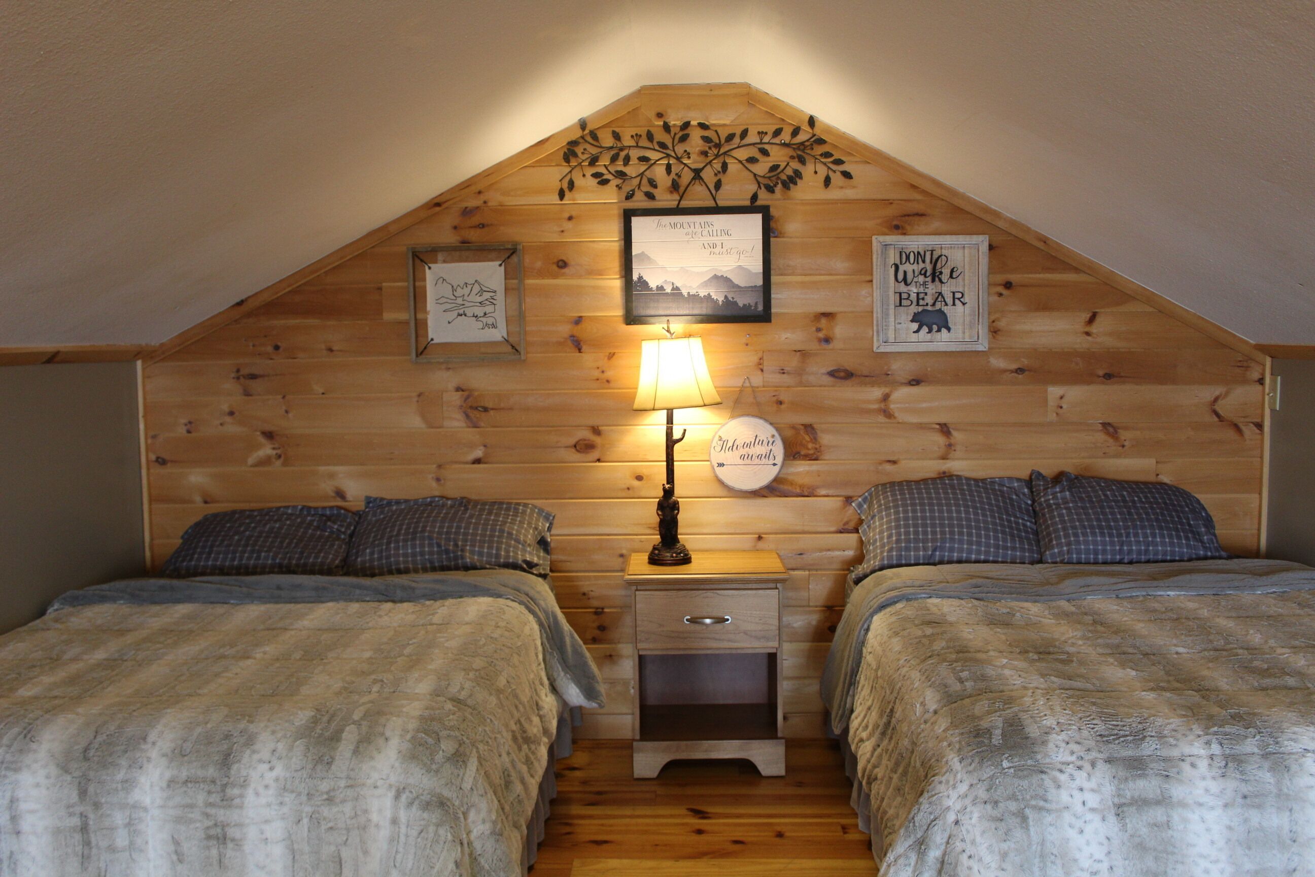 2 chambres, bureau, Wi-Fi gratuit, draps fournis