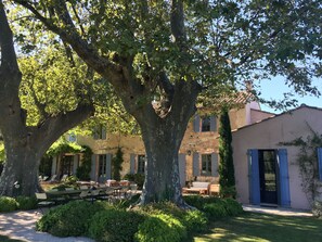 Outdoor dining - Old elegantly renovated mill near Saint Rémy de Provence (Châteaurenard)