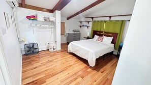 3 bedrooms, iron/ironing board, travel cot, WiFi
