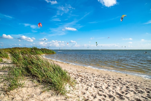 Unwind in this modern villa in Friesland