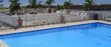 Indoor pool, a heated pool