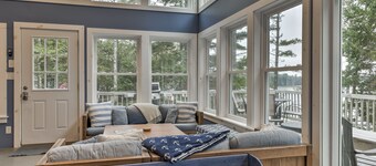 Enjoy the quiet, the calm, the sunset and the deck!