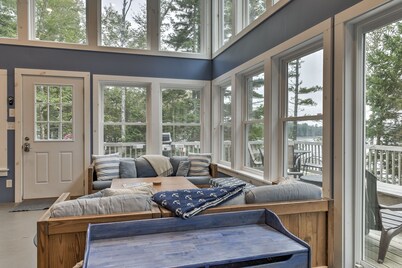 Enjoy the quiet, the calm, the sunset and the deck!