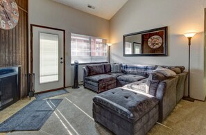 薄型テレビ、暖炉