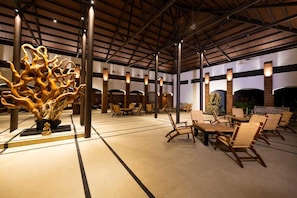 Sala de estar en el lobby