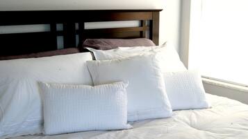 2 dormitorios, colchones viscoelásticos, wifi y ropa de cama