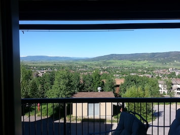 Summer Valley view from the deck.