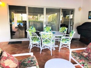 Outdoor dining - Coral Villa Nr Sam Lord's Castle, Beach, Sea Views! (St Philip)