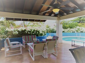 Outdoor pool - Coral Villa Nr Sam Lord's Castle, Beach, Sea Views! (St Philip)