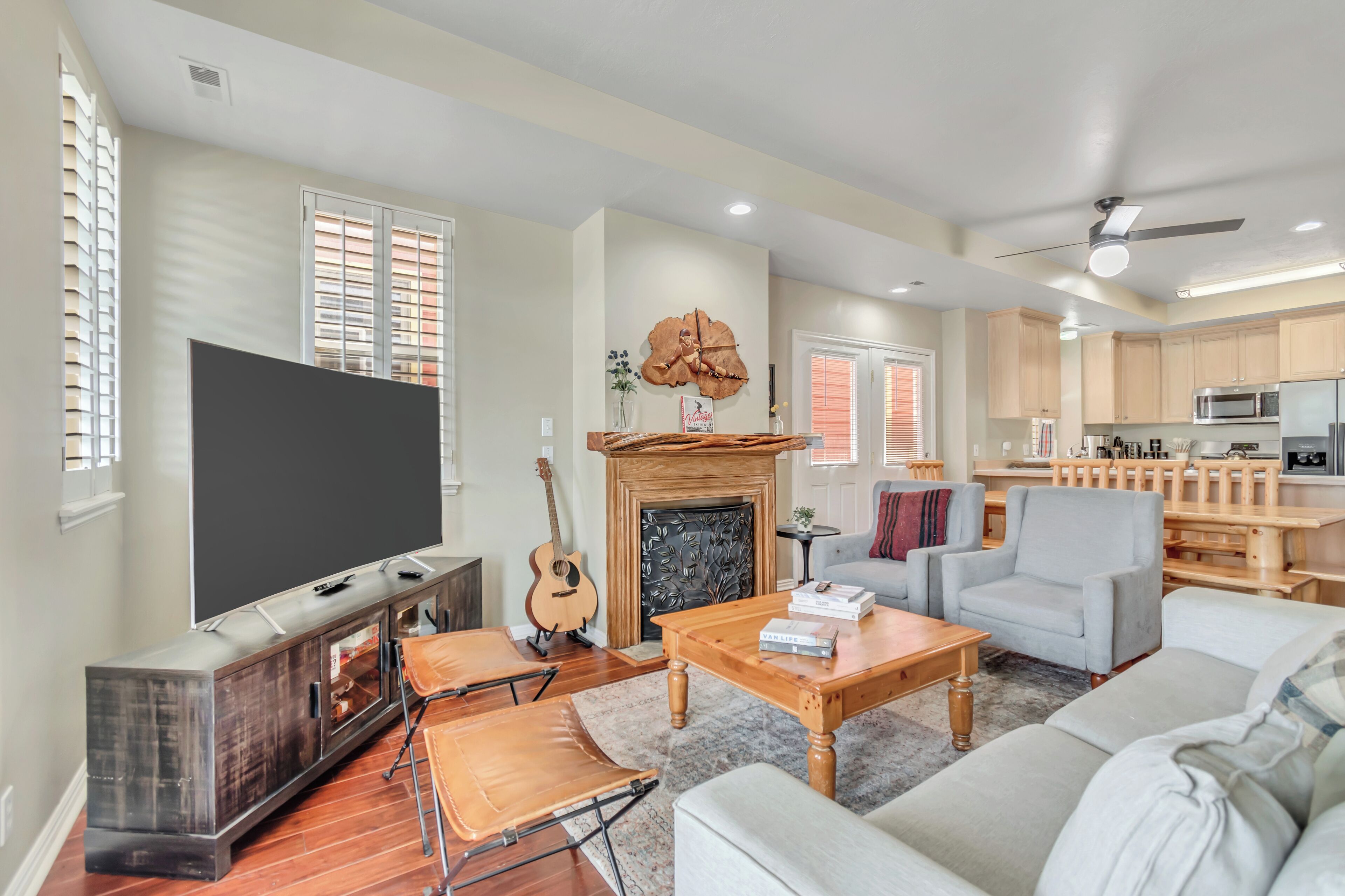 Älytelevisio, takka