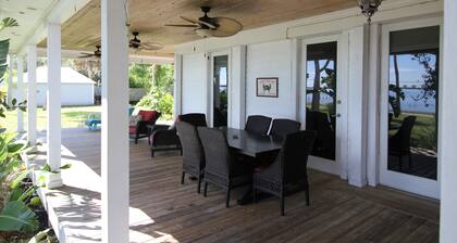 Old Florida Charm, House on the Indian River Lagoon with 250 ft Dock New Listing