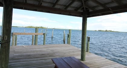 Old Florida Charm, House on the Indian River Lagoon with 250 ft Dock New Listing