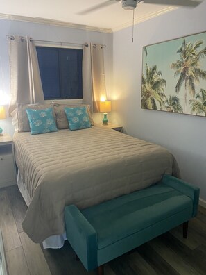 1 bedroom, iron/ironing board, free WiFi, bed sheets