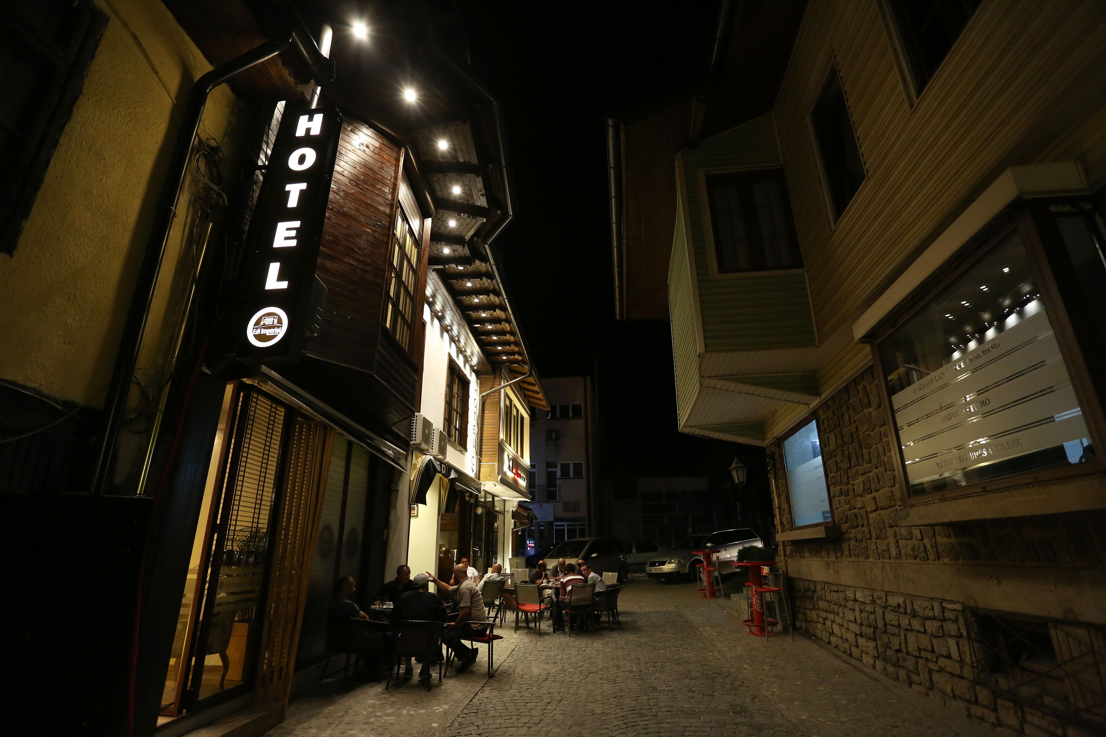 Front of property – evening/night