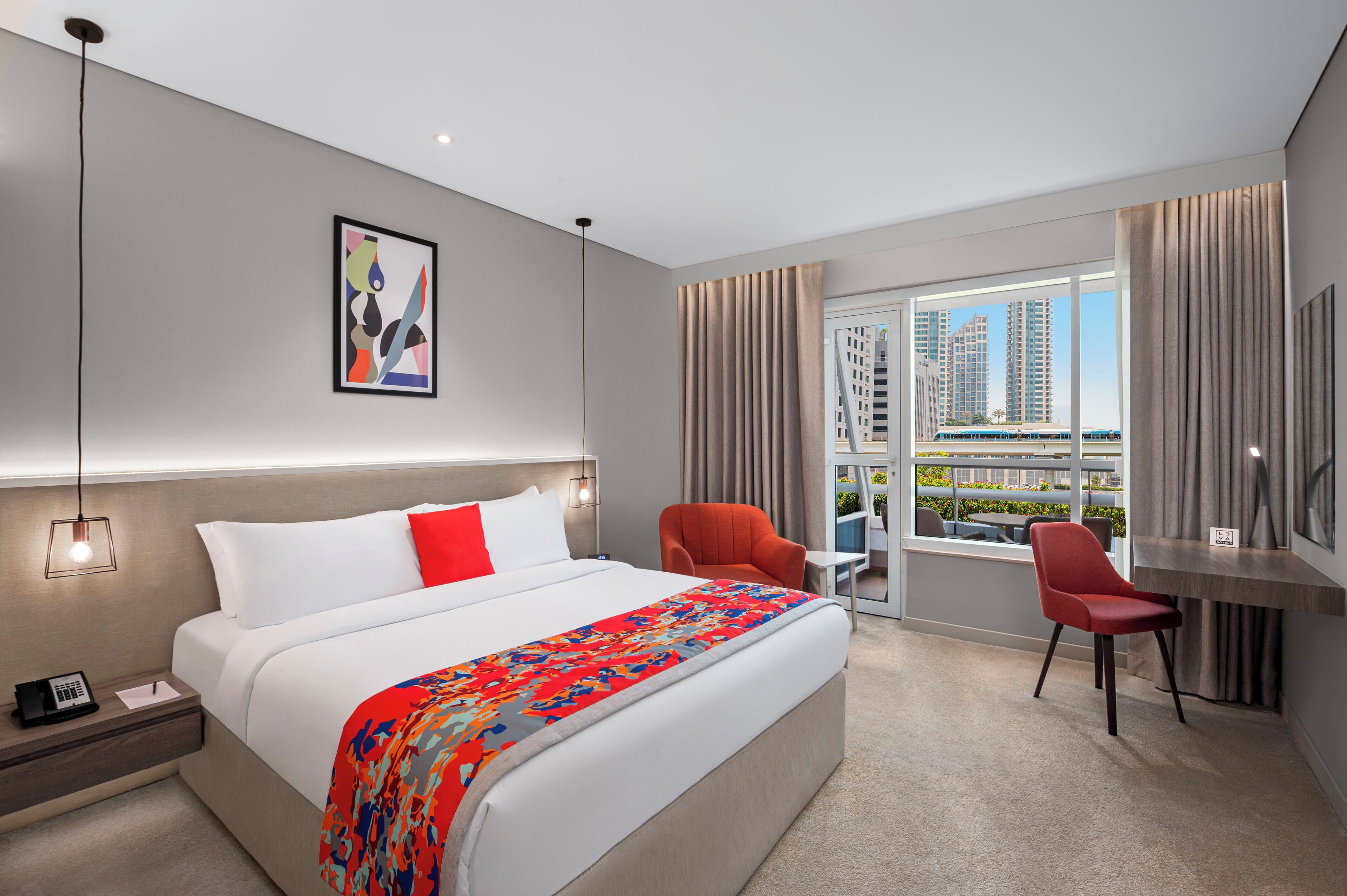 Premium bedding, minibar, in-room safe, blackout drapes