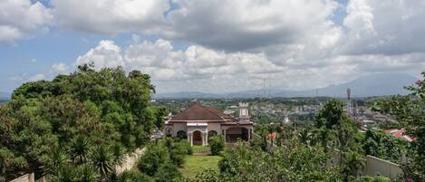 Blick von der Unterkunft