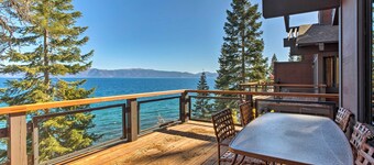 11 Mi to Palisades Tahoe: Lakefront Home w/ View!