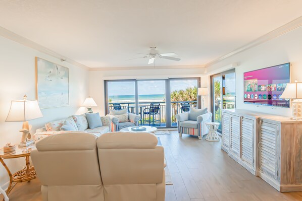 TV, DVD player, books, printers