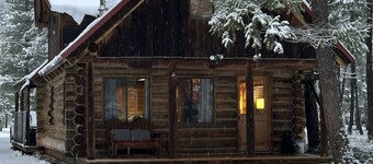 A Log Cabin in the Woods