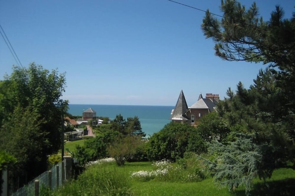 Vue du jardin vers la mer