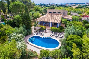 Pool - Rustic house Can Reure with pool in Mallorca (Inca)