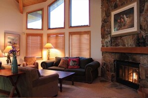 Smart-TV, Kamin, DVD-Player, Videothek