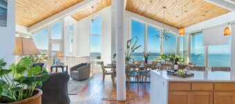 Incredible Ocean Front Home with 3 Master Suites and Secluded Beach