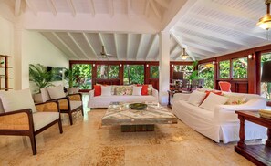 Smart TV, video games, DVD player, table tennis