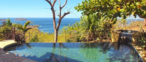 Outdoor pool, an infinity pool