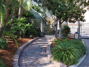 Enceinte de l’hébergement