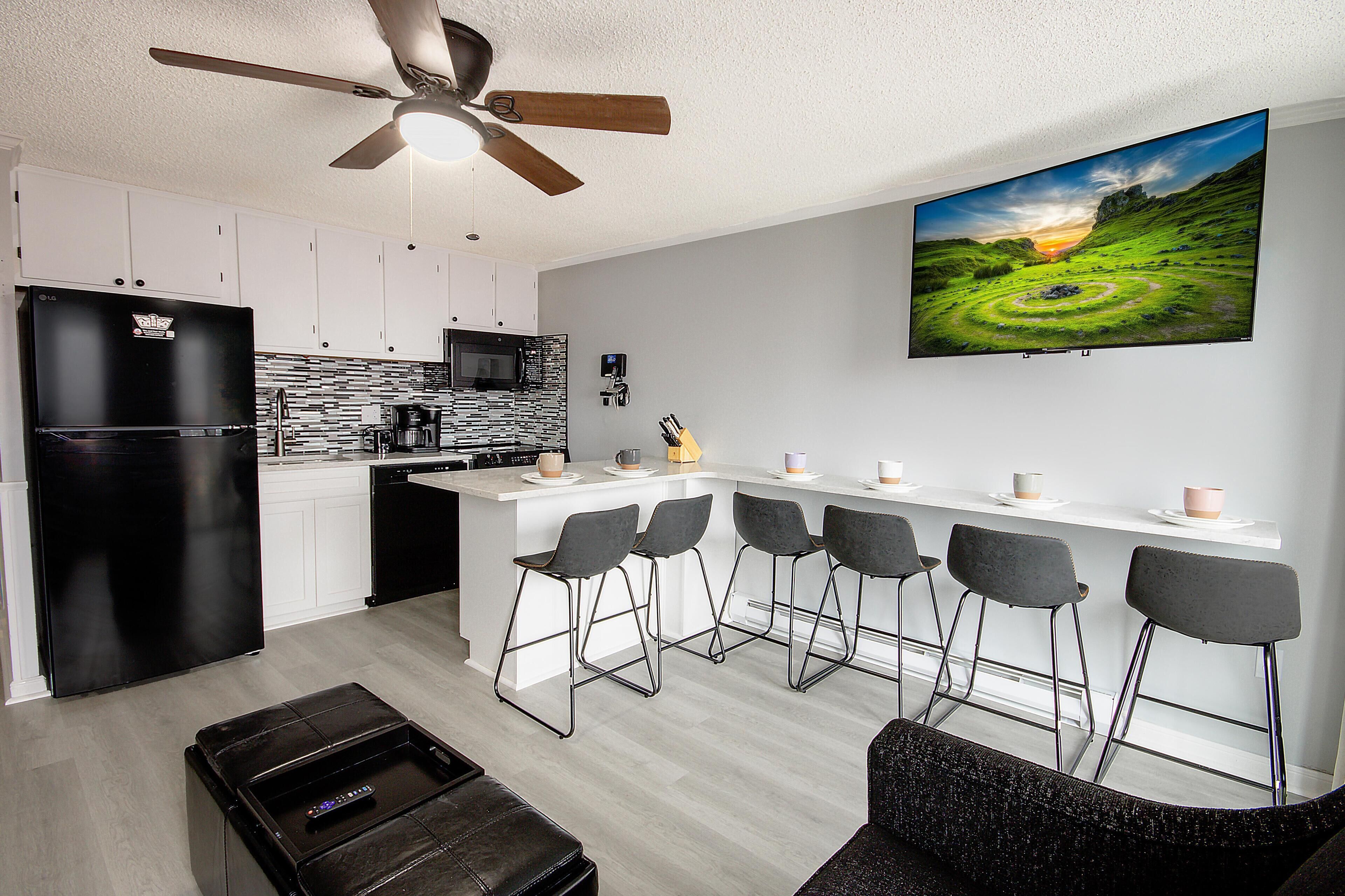 TV, video games, books, video library