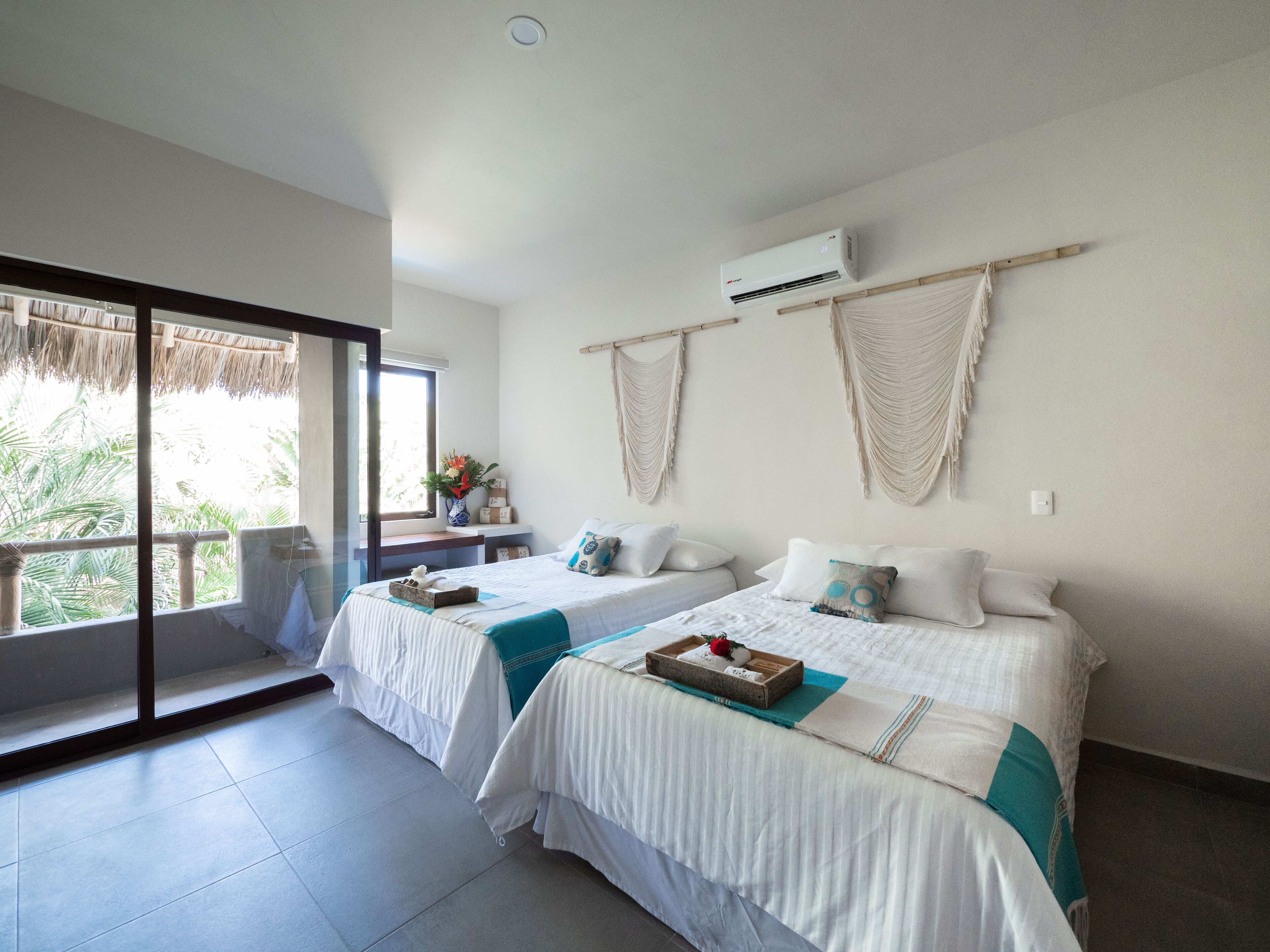 Villa de lujo, 3 habitaciones, alberca privada, junto a la alberca | Detalle interior