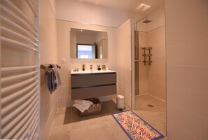 Dusche, Handtücher
