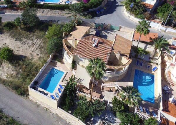 Exterior - Villa Romeo Calpe for groups and large families with 2 pools (Calpe)