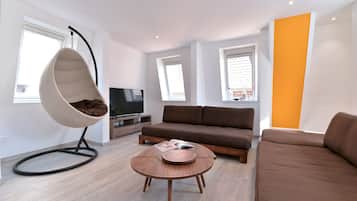 Smart TV, video games, DVD player, offices