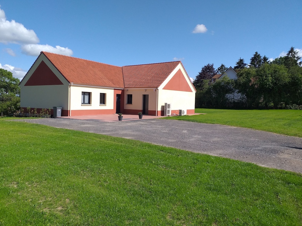 House with private indoor pool, heated year-round and not overlooked