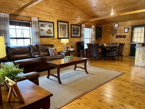 Interior - Once a Part of the Beloved Shady Oak Lodge - Cabin 1 - 4 beds w/ Boat Ramp (Many)
