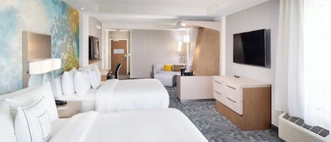 Room, Multiple Beds | Desk, iron/ironing board, free cots/infant beds, free WiFi