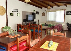 Área de estar no saguão