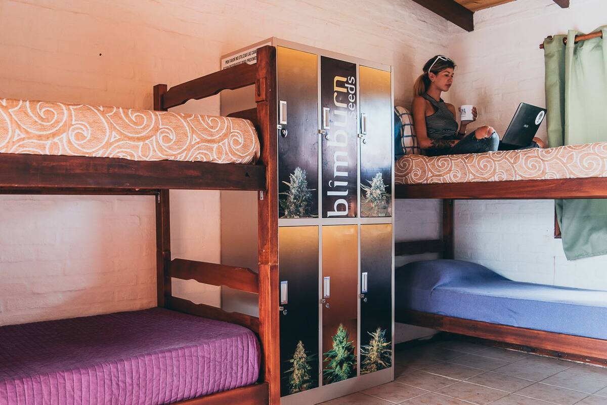 Blackout curtains, free WiFi, bed sheets