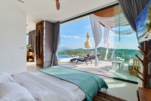 Honeymoon Private Swimming pool Sea view Suite | View from room - Magic Private Pool Villas Koh Samui (Koh Samui)
