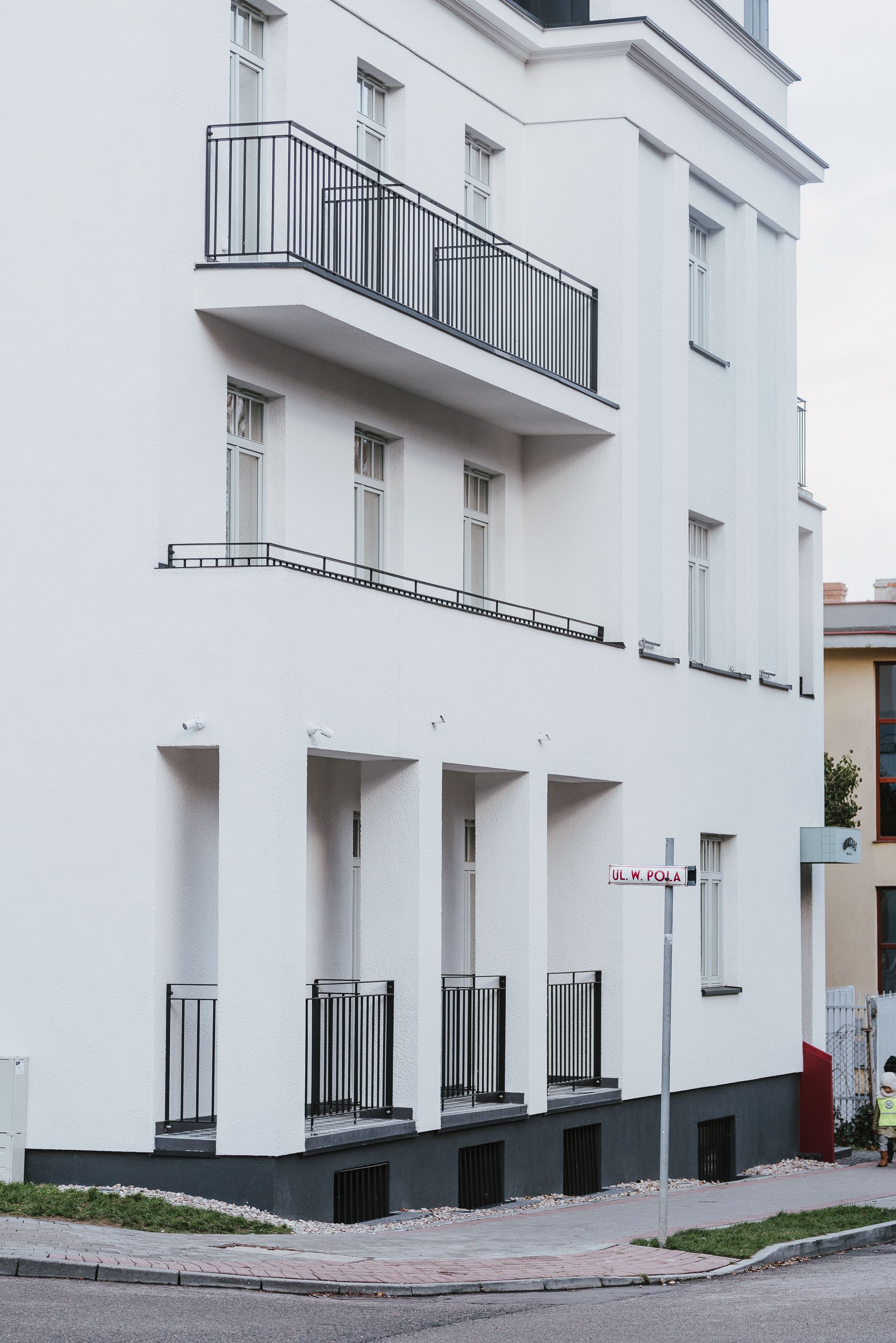 Facciata della struttura