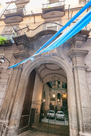 Fassade der Unterkunft