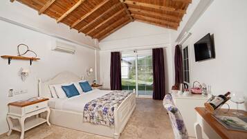 Premium bedding, in-room safe, desk, soundproofing