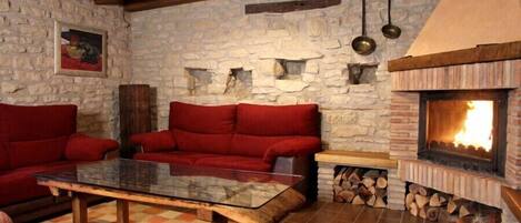 Sala de estar en el lobby
