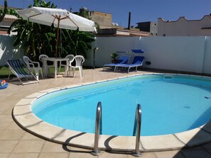 Pool - Live your vacation in Sicily - Selinunte - Villa with pool and sea view. (Marinella di Selinunte)