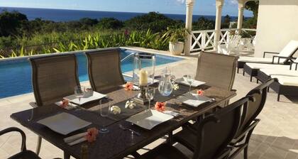 Luxury Villa St James, 4 bed 4 bath , Private Pool, fantastic sea views