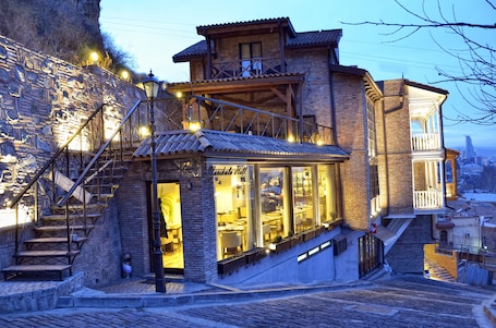 Front of property - evening/night